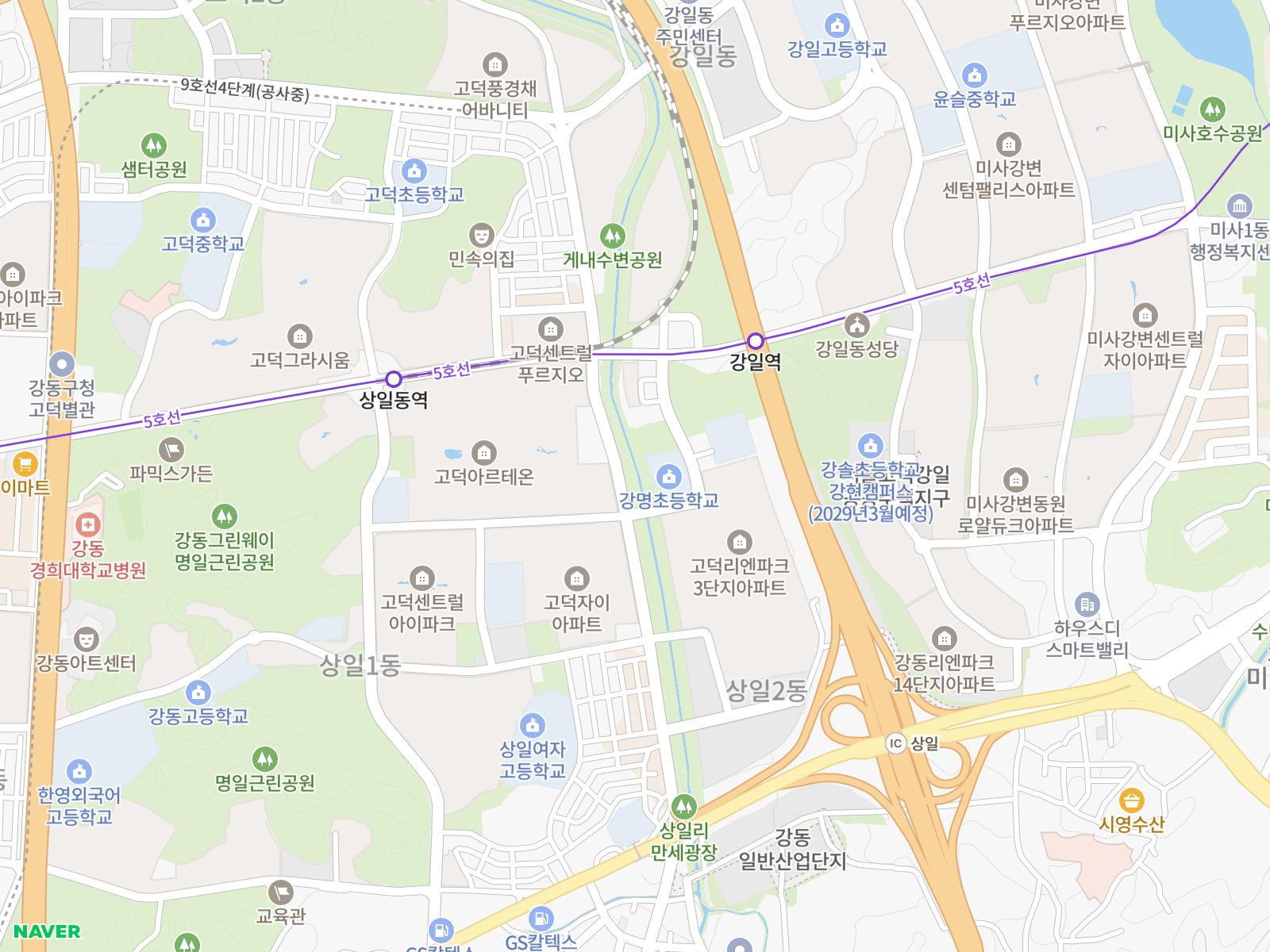 라이더카준 루트 지도