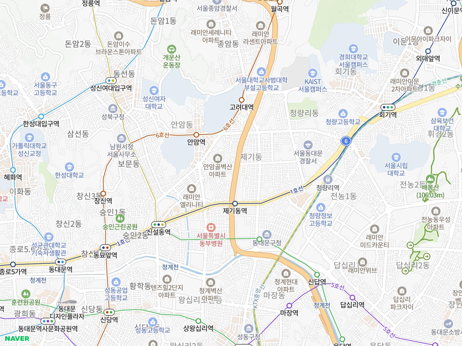 투잡 루트 지도